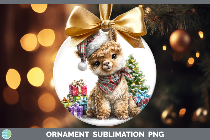 llama-ornament-farm-christmas-santa-sublimation-bauble-desig