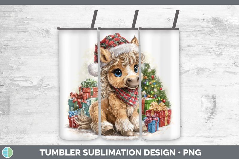 horse-tumbler-farm-christmas-santa-sublimation-20-oz-skinny