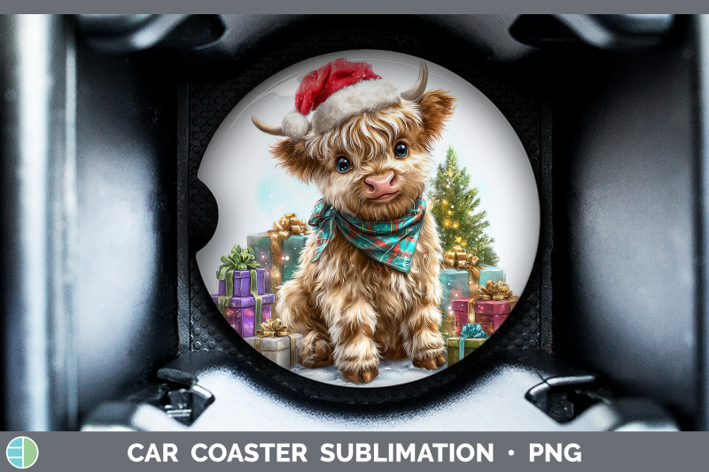 highland-cow-car-coaster-farm-christmas-santa-sublimation-dr