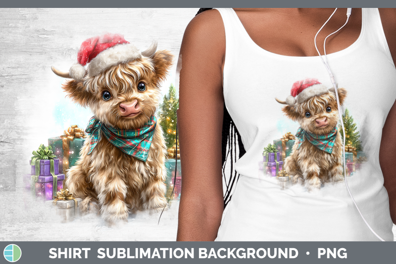 highland-cow-shirt-farm-christmas-santa-sublimation-backgrou