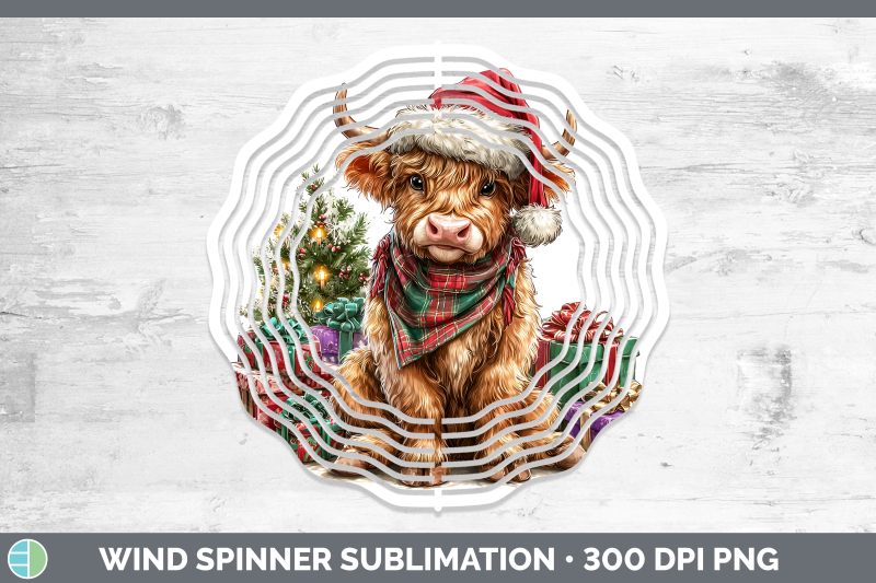 bull-wind-spinner-farm-christmas-santa-sublimation-spinner-d