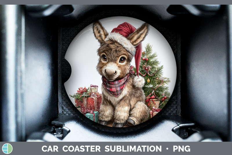 donkey-car-coaster-farm-christmas-santa-sublimation-drink-ma