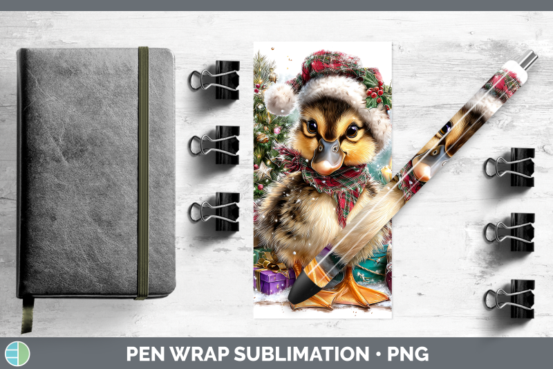 duck-pen-wrap-farm-christmas-santa-sublimation-pen-designs