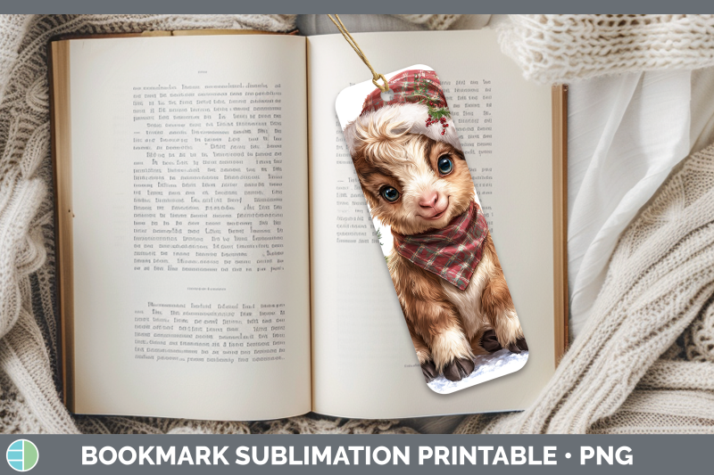 goat-bookmark-farm-christmas-santa-sublimation-printable-des