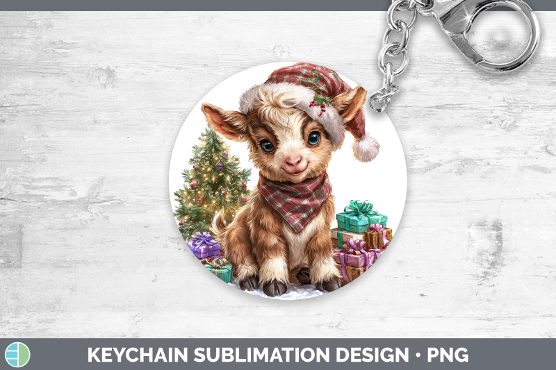 goat-keychain-farm-christmas-santa-sublimation-keyring-desig