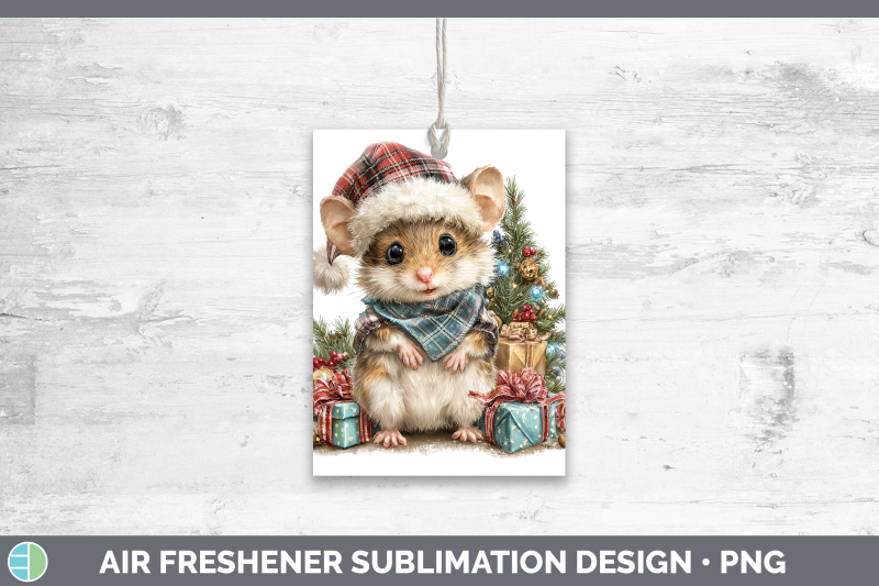 mouse-air-freshener-farm-christmas-santa-sublimation-car-sce