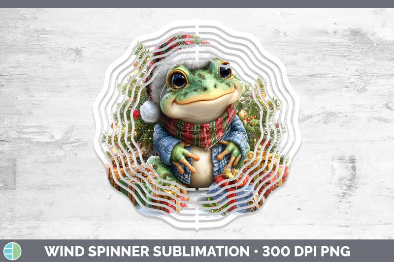 bullfrog-wind-spinner-farm-christmas-santa-sublimation-spinn