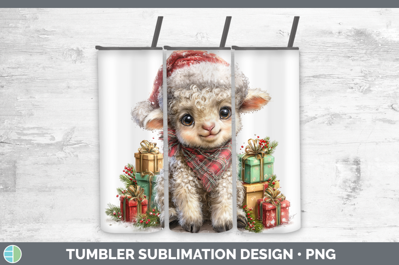 sheep-tumbler-farm-christmas-santa-sublimation-20-oz-skinny