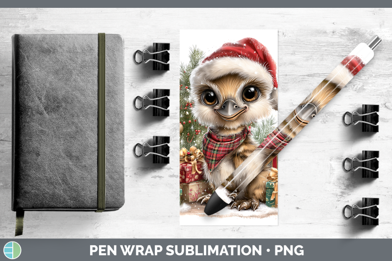 emu-pen-wrap-farm-christmas-santa-sublimation-pen-designs