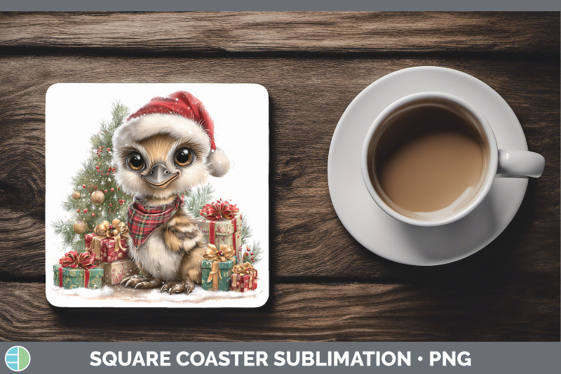 emu-square-coaster-farm-christmas-santa-sublimation-drink-ma