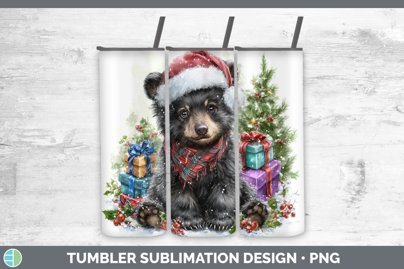 black-bear-tumbler-woodland-christmas-santa-sublimation-20-o