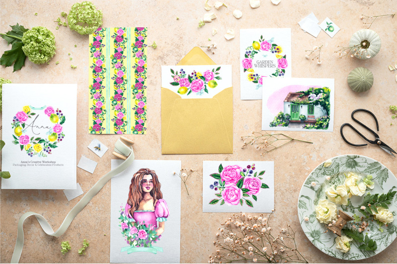 garden-whispers-watercolor-clipart