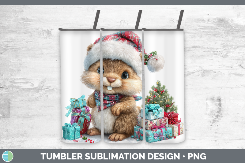 beaver-tumbler-woodland-christmas-santa-sublimation-20-oz-sk