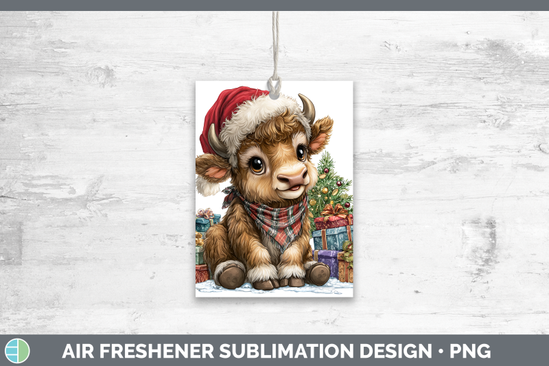 musk-ox-air-freshener-woodland-christmas-santa-sublimation-c