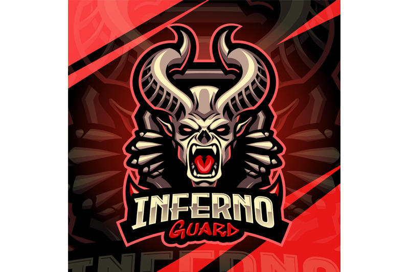 inferno-guard-esport-mascot-logo-design