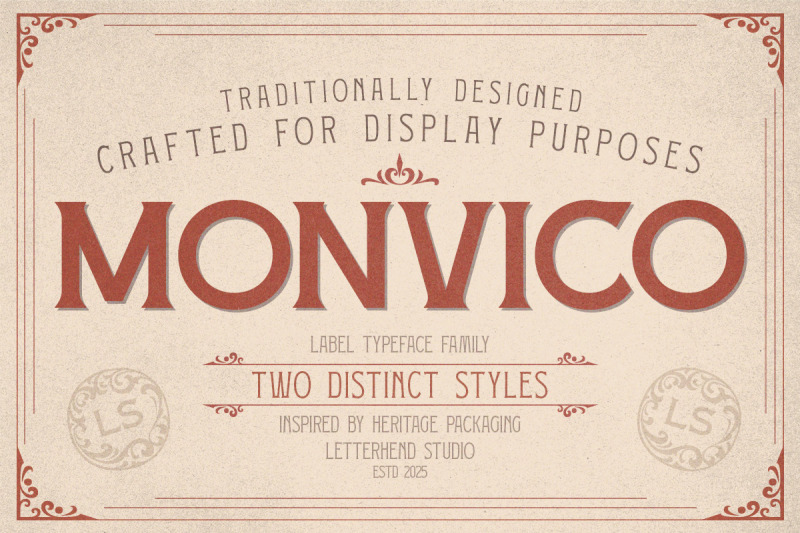monvico-label-typeface-family