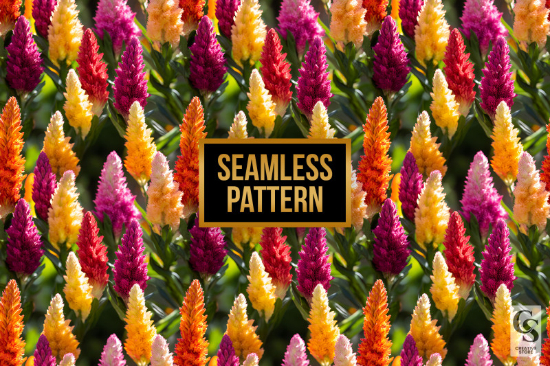 colorful-celosia-flowers-digital-papers