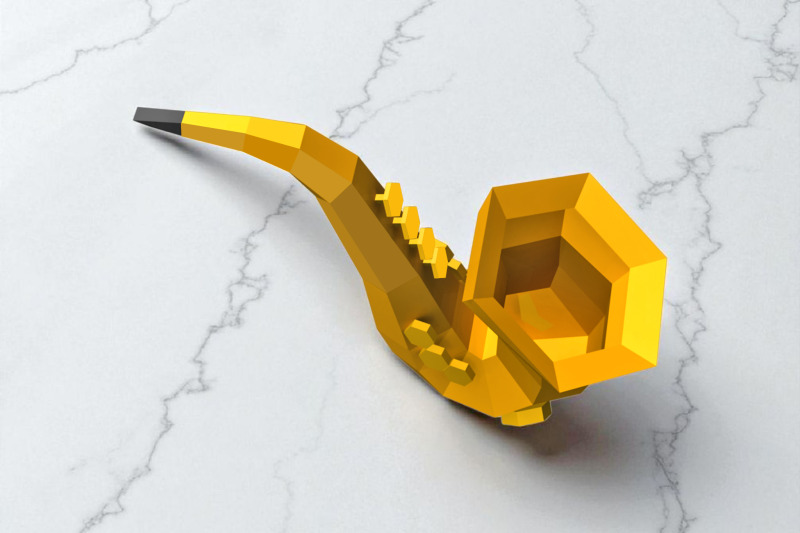 saxophone-3d-papercraft