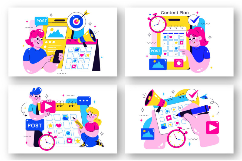 10-social-media-content-planning-illustration
