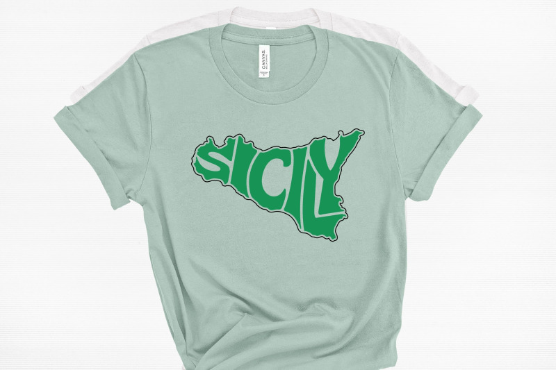 sicily-word-art-svg-cut-file