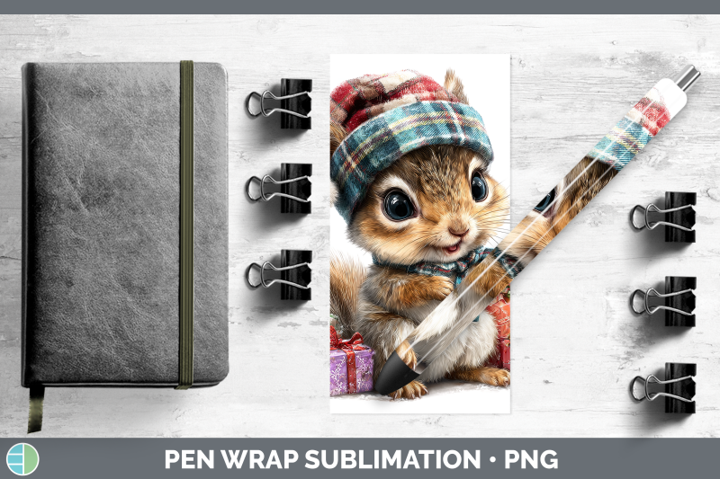 squirrel-pen-wrap-woodland-christmas-santa-sublimation-pen-d