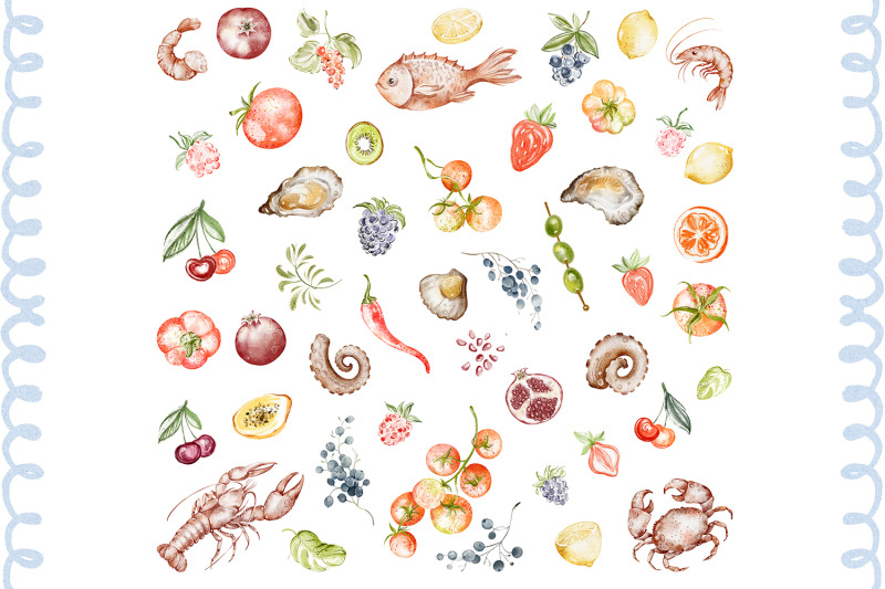 italian-watercolor-wedding-clipart