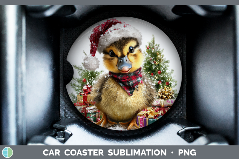 duck-car-coaster-woodland-christmas-santa-sublimation-drink