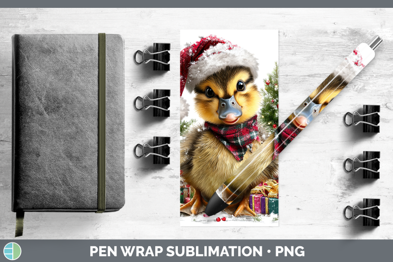 duck-pen-wrap-woodland-christmas-santa-sublimation-pen-desig