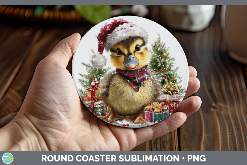 duck-round-coaster-woodland-christmas-santa-sublimation-coas