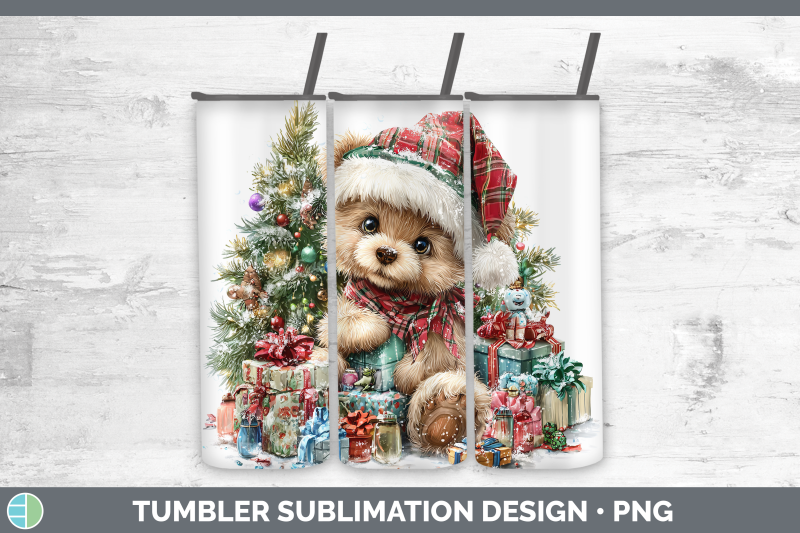 bear-tumbler-christmas-santa-hat-sublimation-20-oz-skinny-tu