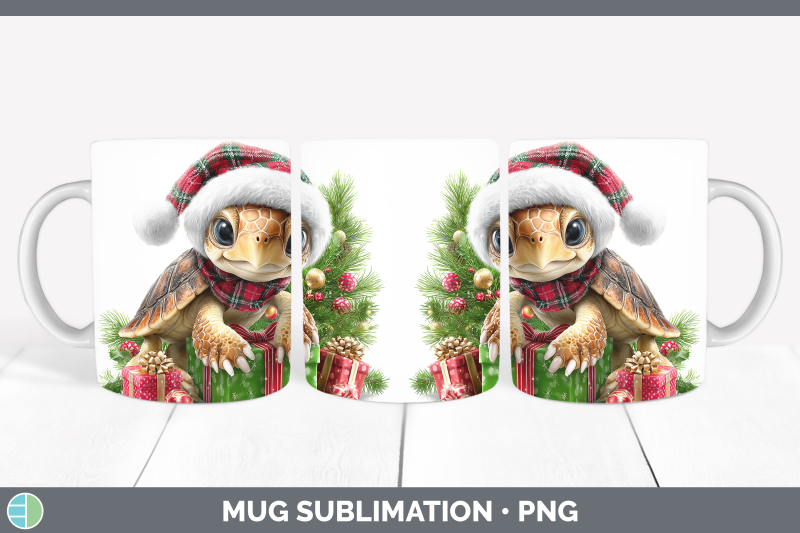 sea-turtle-mug-wrap-christmas-santa-hat-sublimation-coffee-c