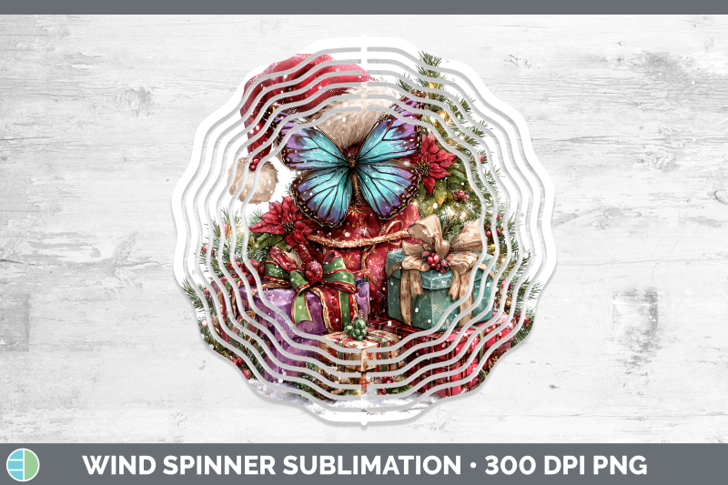 butterfly-wind-spinner-christmas-santa-hat-sublimation-spinn