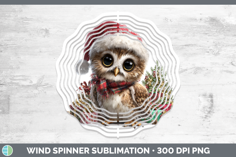 owl-wind-spinner-christmas-santa-hat-sublimation-spinner-des