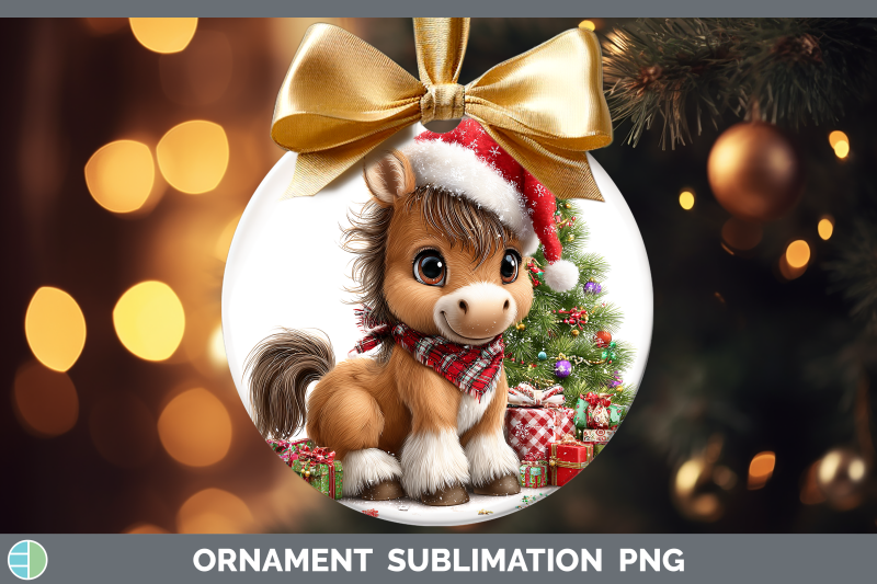 horse-ornament-christmas-santa-hat-sublimation-bauble-design