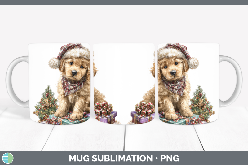 puppy-mug-wrap-christmas-santa-hat-sublimation-coffee-cup-de