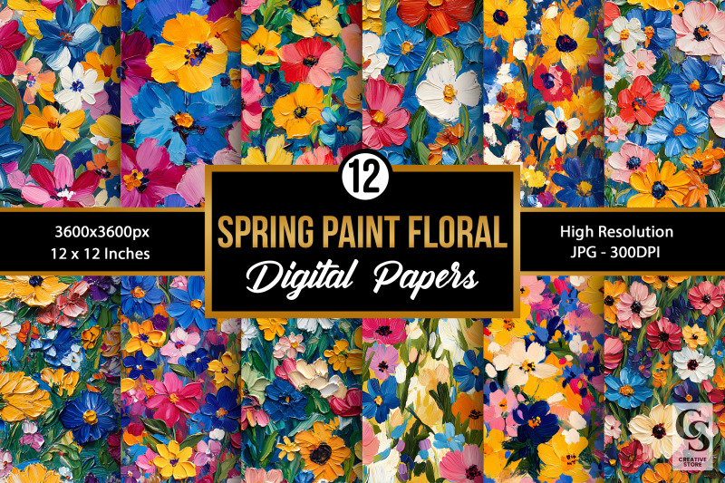 spring-impasto-painted-flowers-seamless-patterns