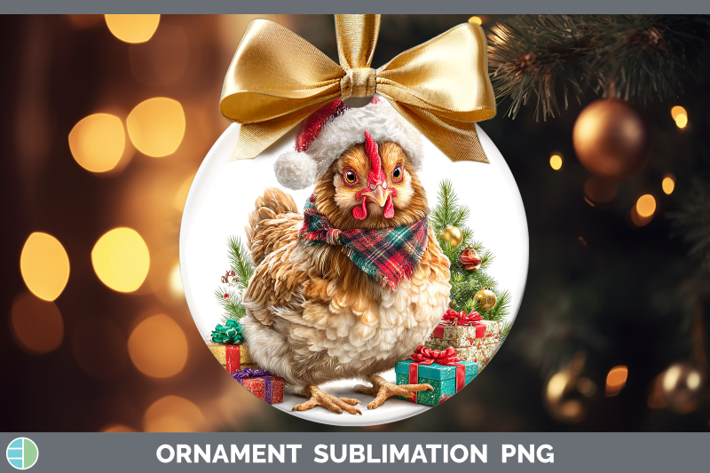 chicken-ornament-christmas-santa-hat-sublimation-bauble-desi