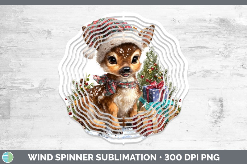 deer-wind-spinner-christmas-santa-hat-sublimation-spinner-de