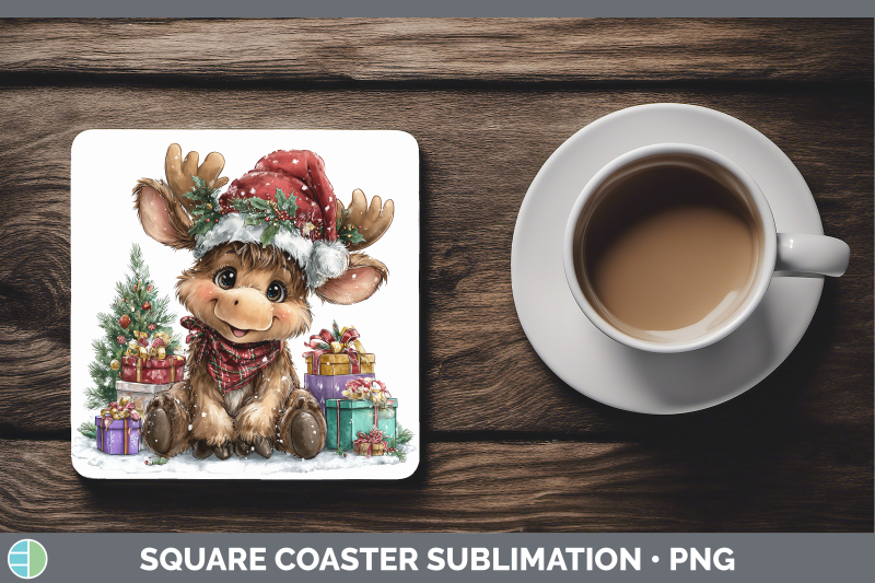 moose-square-coaster-christmas-santa-hat-sublimation-drink-m