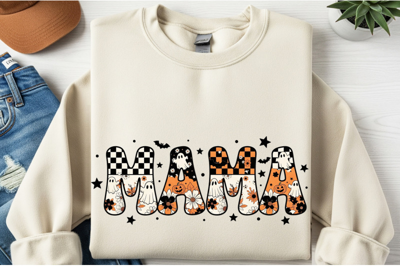 coquette-halloween-mama-shirt-png