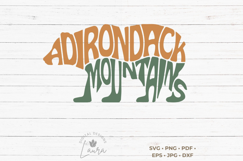 adirondack-mountains-in-a-bear-shape-svg-cut-file
