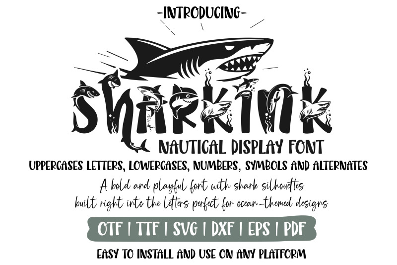 shark-font-ocean-font-svg-otf-dxf-summer-alphabet-sharkink