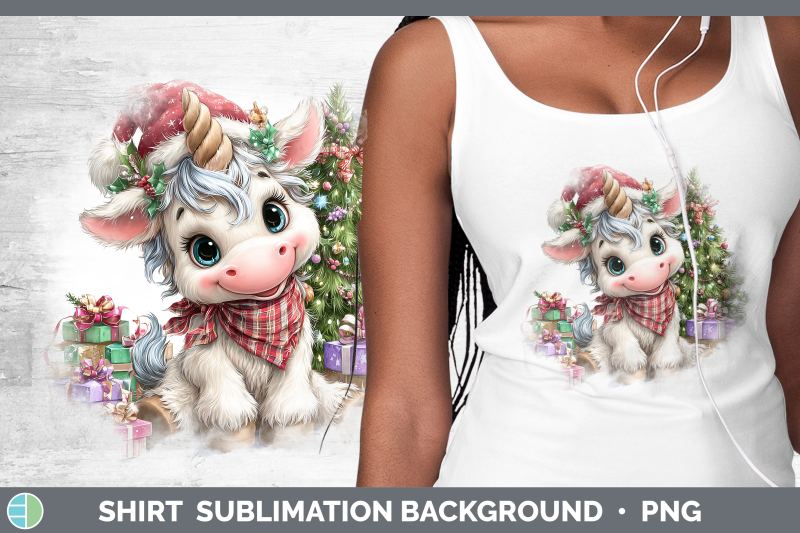unicorn-shirt-christmas-santa-hat-sublimation-background-des