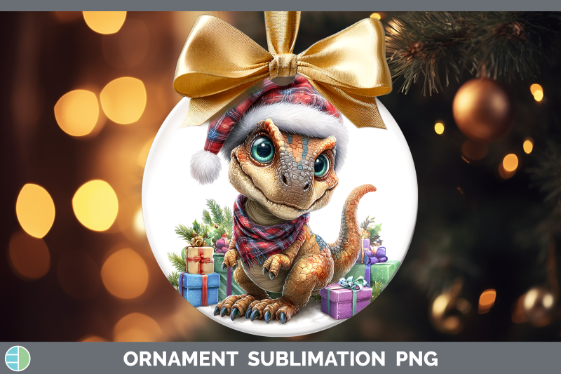 dinosaur-ornament-christmas-santa-hat-sublimation-bauble-des