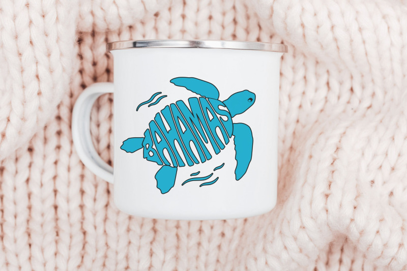 bahamas-word-art-in-a-sea-turtle-shape-svg-cut-file