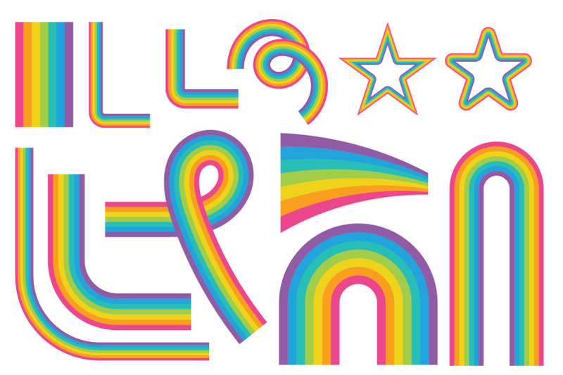 rainbows-and-clouds-clip-art-set