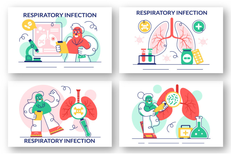 10-respiratory-infection-illustration