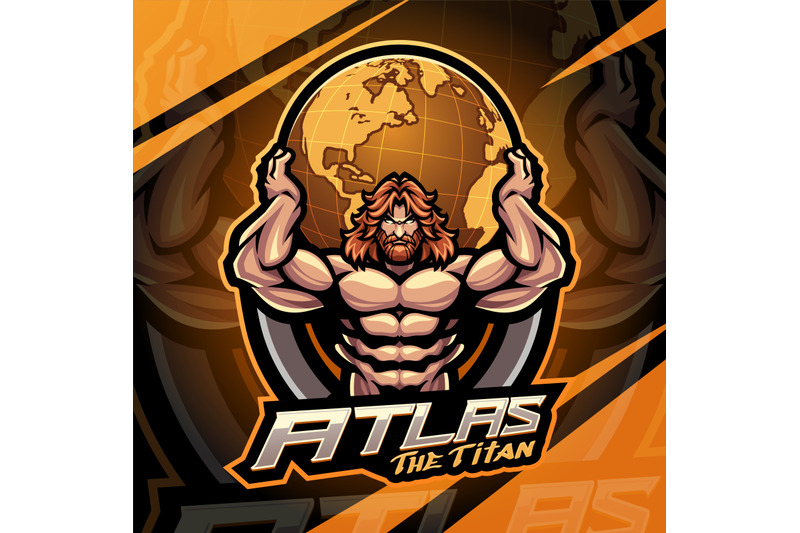 atlas-the-titan-esport-mascot-logo-design