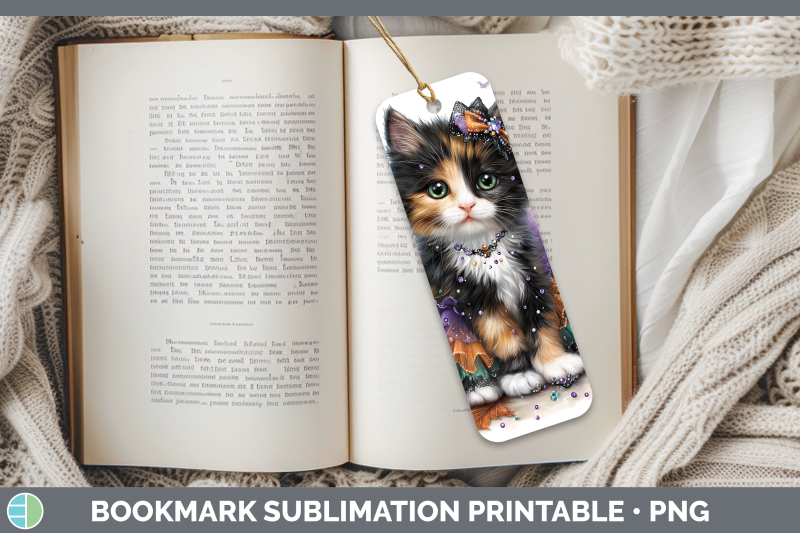 calico-cat-bookmark-cats-halloween-sublimation-printable-des