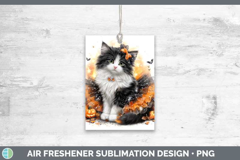 norwegian-forest-cat-air-freshener-cats-halloween-sublimatio